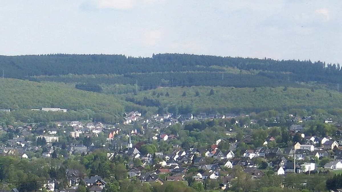 Stadtansicht von Burbach