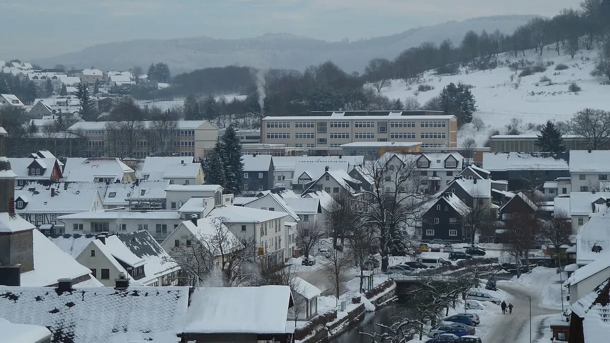 Stadtansicht von Eschenburg