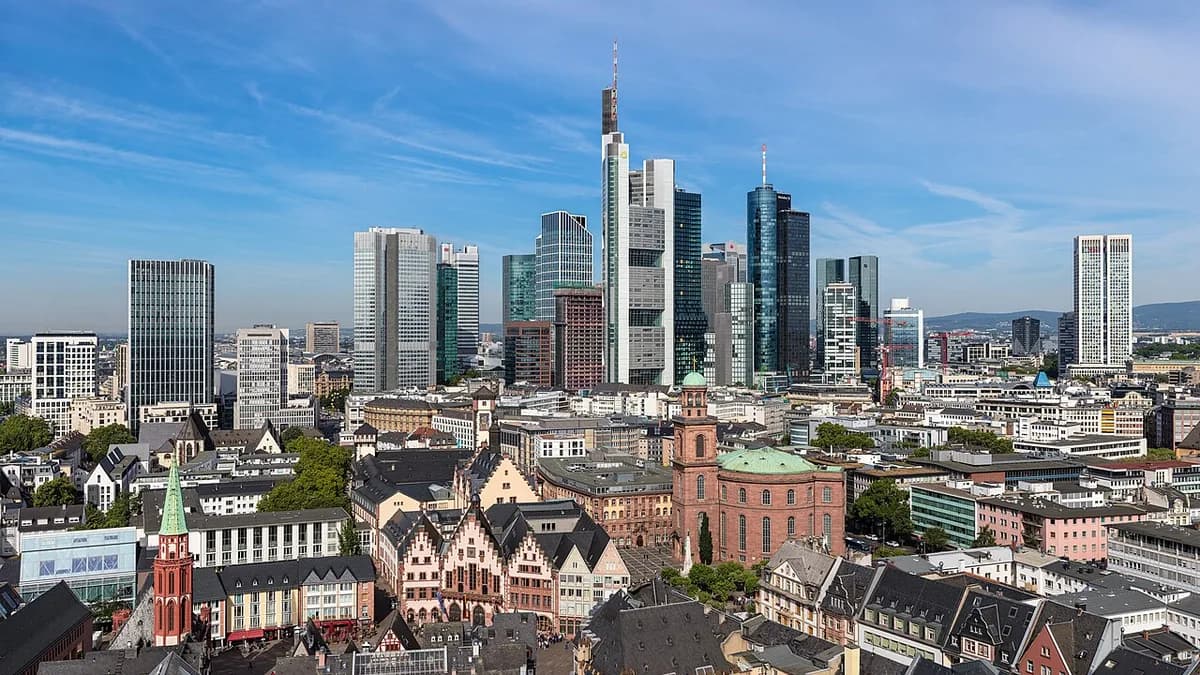 Stadtansicht von Frankfurt am Main