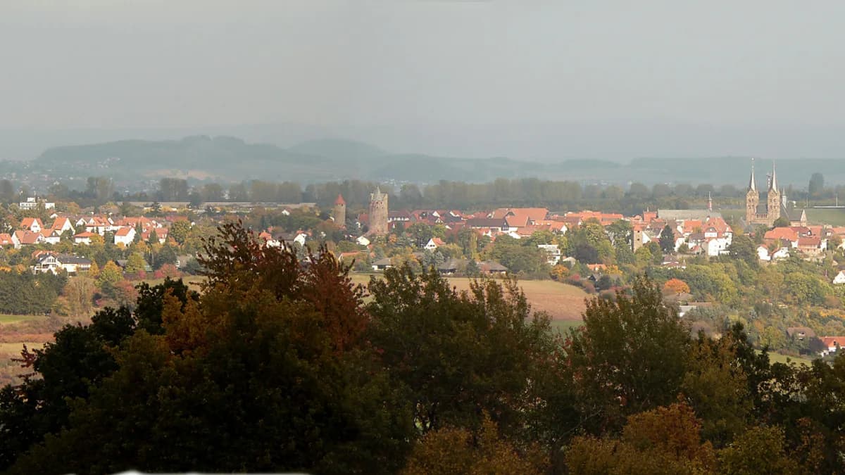 Stadtansicht von Fritzlar