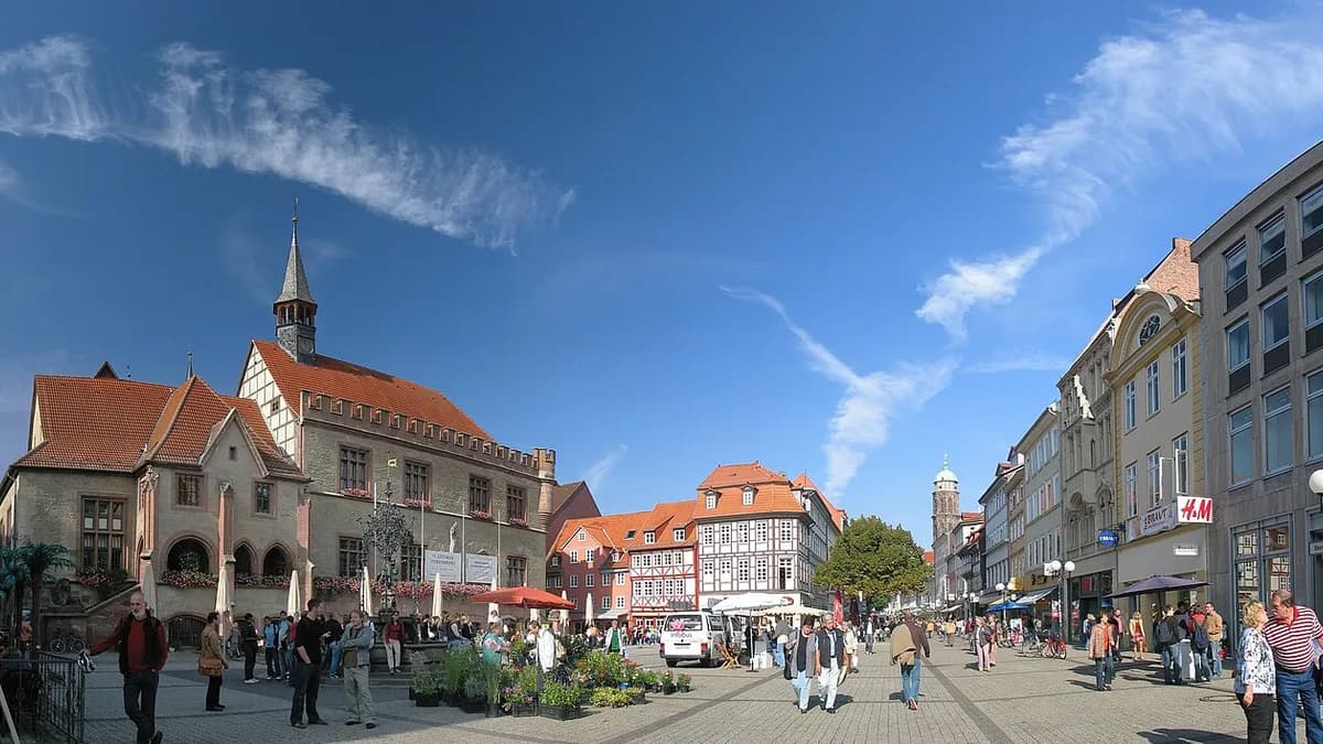 Stadtansicht von Göttingen