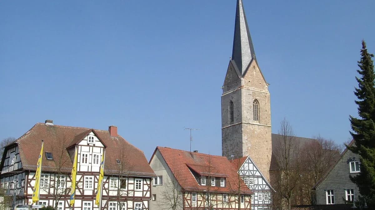 Stadtansicht von Korbach