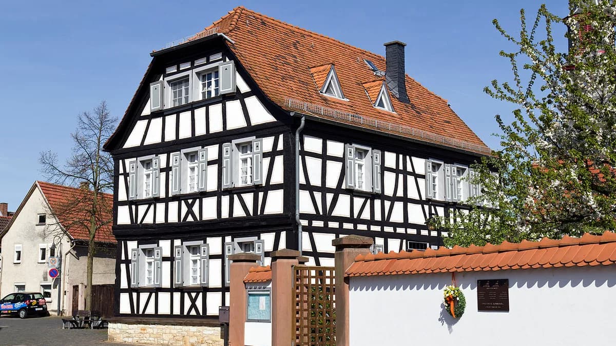 Stadtansicht von Nauheim