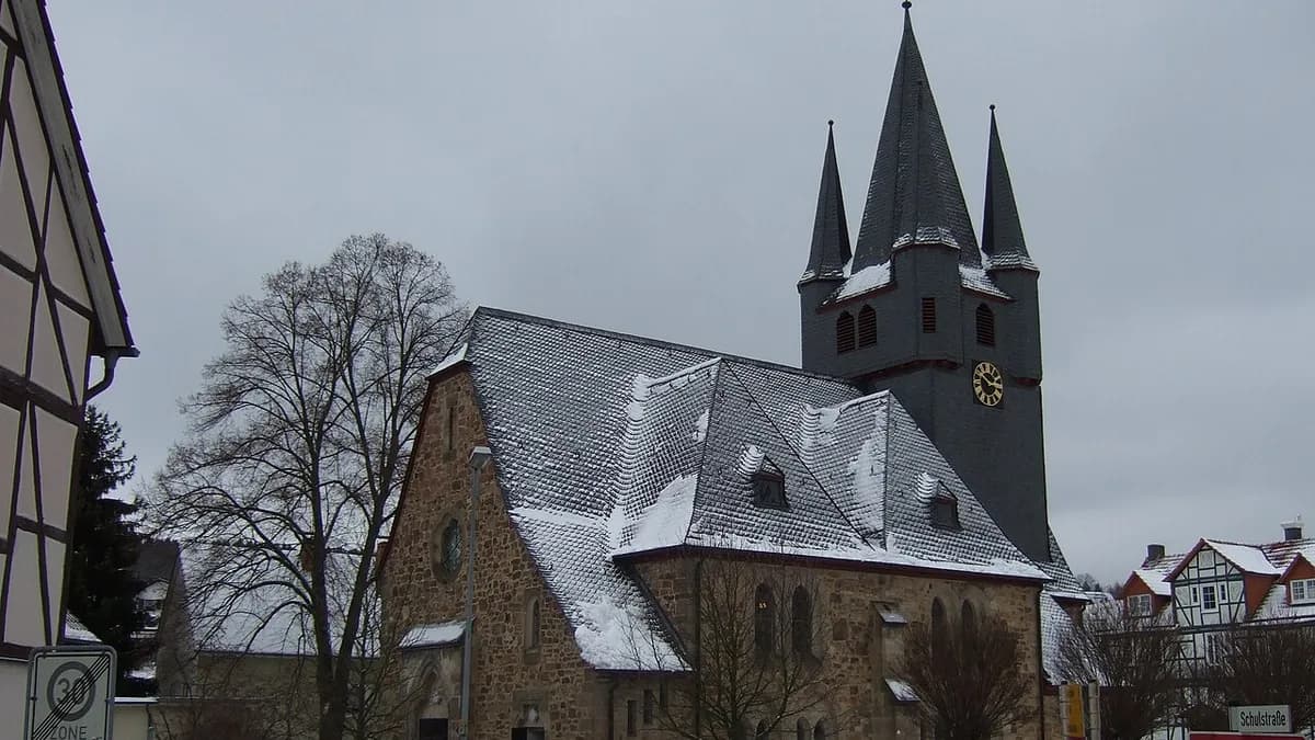 Stadtansicht von Söhrewald