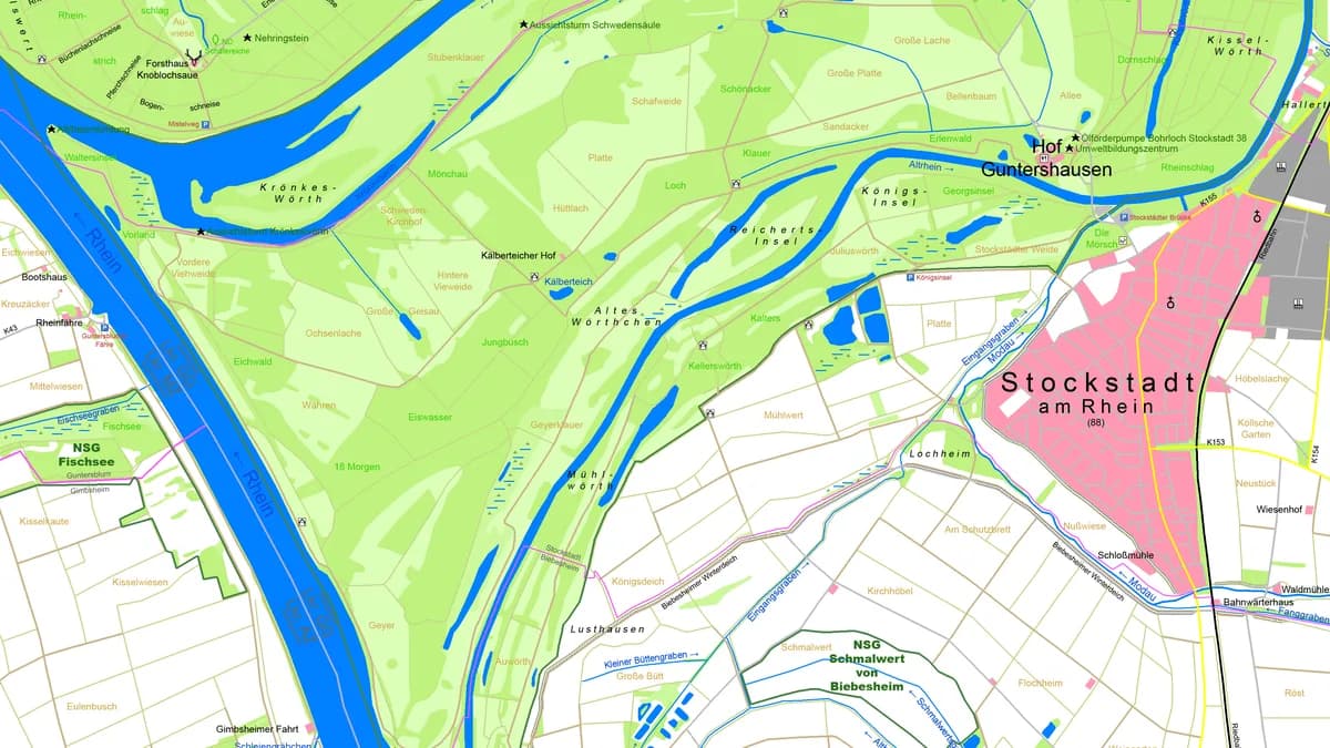 Stadtansicht von Stockstadt