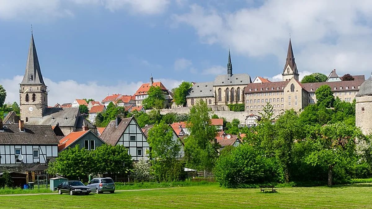 Stadtansicht von Warburg