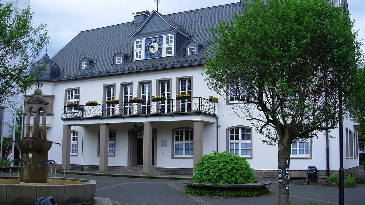 Stadtansicht von Wiehl